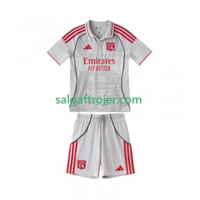 Olympique lyon Fodboldtrøjer Børn 3. sæt 2025/26 Kort ærmer